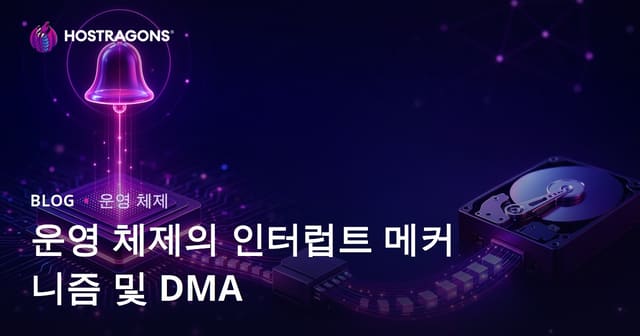 운영 체제의 인터럽트 메커니즘과 DMA