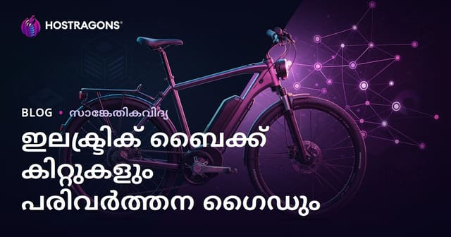 ഇലക്ട്രിക് സൈക്കിൾ കിറ്റുകളും പരിവർത്തന മാർഗ്ഗനിർദ്ദേശവും: മൈക്രോ നിഷ് ഉള്ളടക്കം