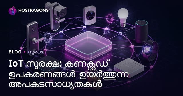 IoT സുരക്ഷ: കണക്റ്റഡ് ഉപകരണങ്ങൾ ഉയർത്തുന്ന അപകടസാധ്യതകൾ