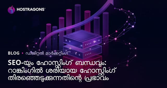 SEO-യും ഹോസ്റ്റിംഗ് ബന്ധവും: റാങ്കിംഗിൽ ശരിയായ ഹോസ്റ്റിംഗ് തിരഞ്ഞെടുക്കുന്നതിന്റെ പ്രഭാവം