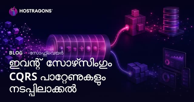 ഇവന്റ് സോഴ്‌സിംഗും CQRS പാറ്റേണുകളും നടപ്പിലാക്കൽ