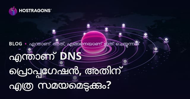 എന്താണ് DNS പ്രൊപ്പഗേഷൻ, അതിന് എത്ര സമയമെടുക്കും?