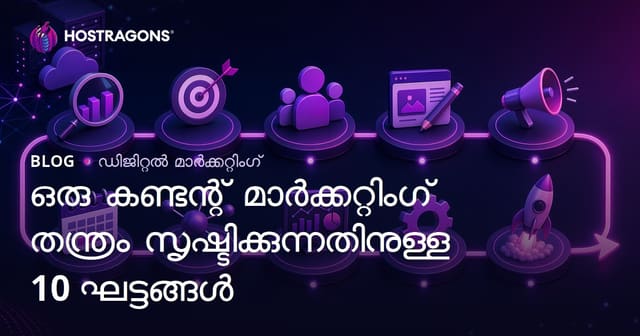 വിജയകരമായ ഉള്ളടക്കം മാർക്കറ്റിങ് തന്ത്രം രൂപീകരിക്കാൻ 10 ഘട്ടങ്ങൾ
