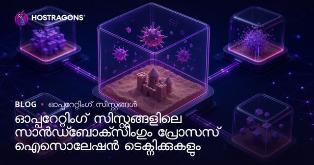 ഓപ്പറേറ്റിംഗ് സിസ്റ്റങ്ങളിലെ സാൻഡ്‌ബോക്‌സിംഗും പ്രോസസ് ഐസൊലേഷൻ ടെക്നിക്കുകളും