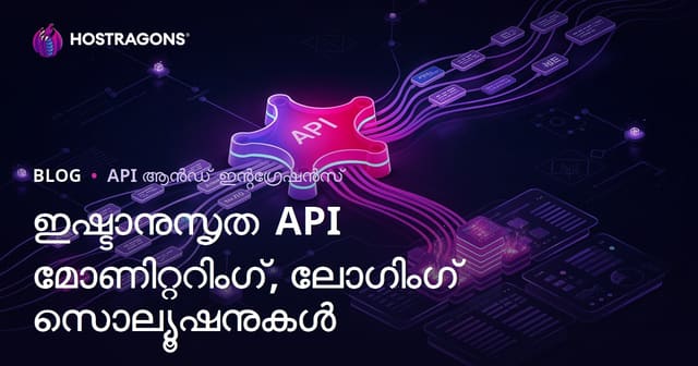 ഇഷ്ടാനുസൃത API മോണിറ്ററിംഗ്, ലോഗിംഗ് സൊല്യൂഷനുകൾ