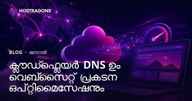 Cloudflare DNS, ഡോമെയ്ൻ സെർവർ ഓപ്റ്റിമൈസേഷൻ, വെബ്സൈറ്റ് വേഗതയും വേഗം-കുറയലും