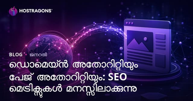 ഡൊമെയ്ൻ അതോറിറ്റിയും പേജ് അതോറിറ്റിയും: SEO മെട്രിക്സുകൾ മനസ്സിലാക്കുന്നു