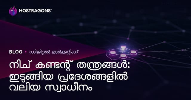 നിച് കണ്ടന്റ് തന്ത്രങ്ങൾ: ഇടുങ്ങിയ പ്രദേശങ്ങളിൽ വലിയ സ്വാധീനം