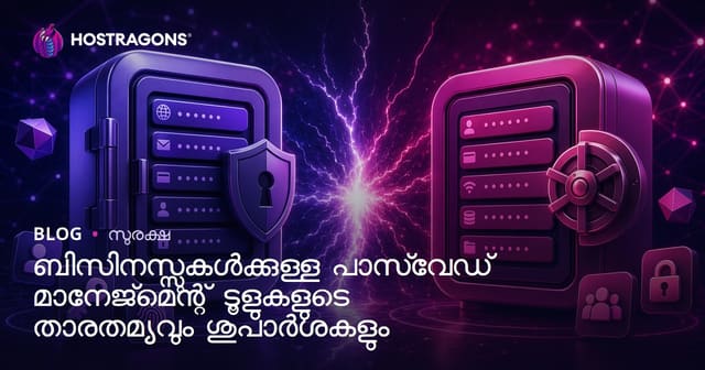 ചെറിയ സ്ഥാപനങ്ങൾക്കും മലയാളികൾക്കും ഏറ്റവും സൗകര്യപ്രദമായ സൈബർ സുരക്ഷക്ക് പാസ്‌വേഡു മാനേജ്മെന്റ് ടൂളുകൾ: താരതമ്യവും നിർദ്ദേശങ്ങളും