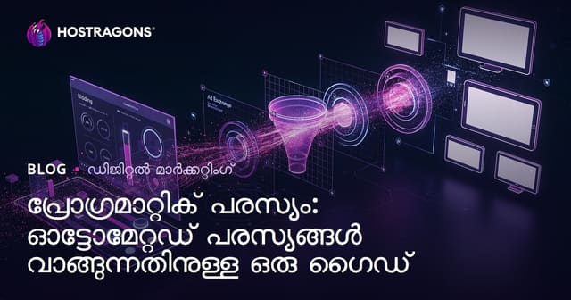 പ്രോഗ്രമാറ്റിക് പരസ്യം: ഓട്ടോമേറ്റഡ് പരസ്യങ്ങൾ വാങ്ങുന്നതിനുള്ള ഒരു ഗൈഡ്