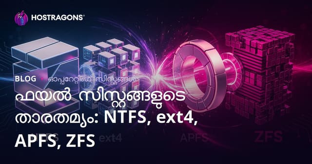 ഫയൽ സിസ്റ്റങ്ങൾ താരതമ്യം: NTFS, ext4, APFS, ZFS – എത്‌ മികച്ചത്?