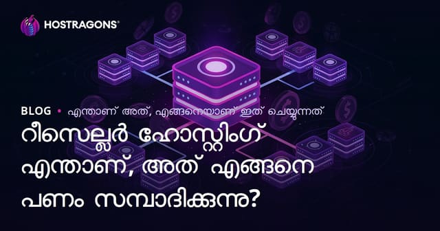 റീസെല്ലർ ഹോസ്റ്റിംഗ് എന്താണ്, അത് എങ്ങനെ പണം സമ്പാദിക്കുന്നു?