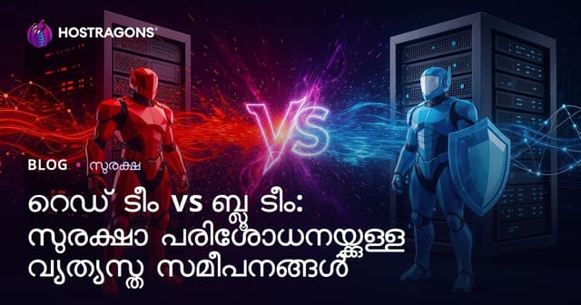 റെഡ് ടീം vs ബ്ലൂ ടീം: സുരക്ഷാ പരിശോധനയ്ക്കുള്ള വ്യത്യസ്ത സമീപനങ്ങൾ