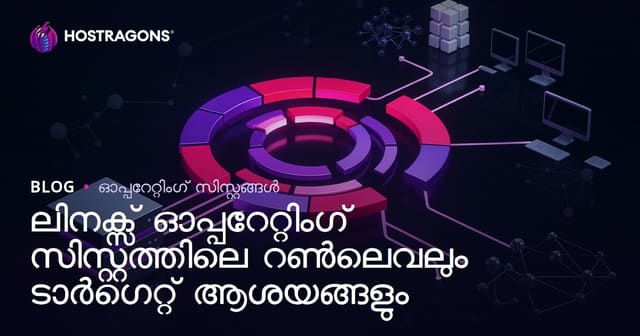 Linux ഓപ്പറേറ്റിംഗ് സിസ്റ്റത്തിൽ Runlevel കൂടാതെ Target എന്നുള്ള ഘടകങ്ങൾ: ആഴത്തിലുള്ള വിശദവിശകലനം