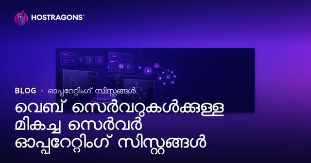 വെബ് സർവറുകൾക്ക് അന്യമായ ഓപ്പറേറ്റിങ്ങ് സിസ്റ്റങ്ങൾ: പ്രൊഫഷണൽ არჩევിലേക്കുള്ള ഗൈഡ്