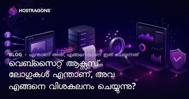 വെബ്സൈറ്റ് ആക്സസ് ലോഗുകൾ എന്താണ്, അവ എങ്ങനെ വിശകലനം ചെയ്യുന്നു?