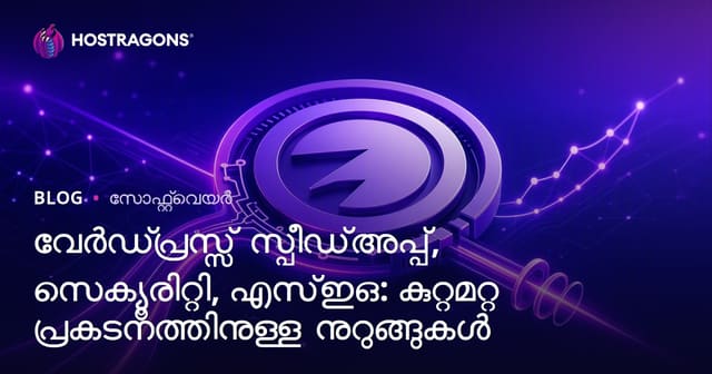 WordPress വേഗം, സുരക്ഷ, SEO: ഉല്പരിയുള്ള വേഗതയിലേക്കുള്ള മാർഗദർശി