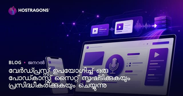 വേർഡ്പ്രസ്സ് ഉപയോഗിച്ച് ഒരു പോഡ്‌കാസ്റ്റ് സൈറ്റ് സൃഷ്‌ടിക്കുകയും പ്രസിദ്ധീകരിക്കുകയും ചെയ്യുന്നു