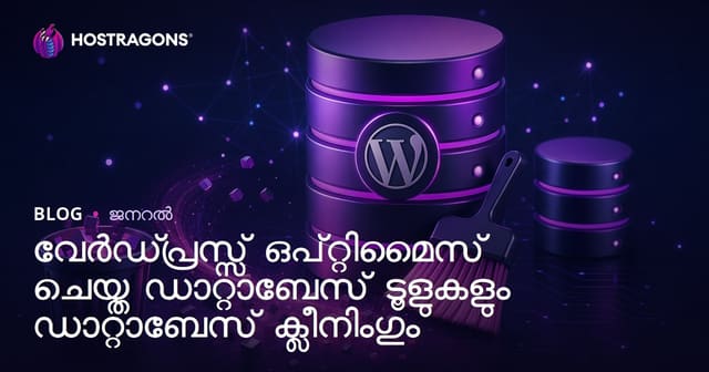 വേർഡ്പ്രസ്സ് ഒപ്റ്റിമൈസ് ചെയ്ത ഡാറ്റാബേസ് ടൂളുകളും ഡാറ്റാബേസ് ക്ലീനിംഗും