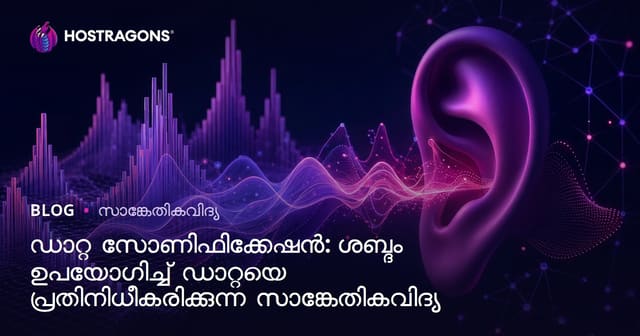 ഡാറ്റ സോണിഫിക്കേഷൻ: ഡാറ്റയെ ശബ്ദം ഉപയോഗിച്ച് പ്രതിനിധീകരിക്കുന്ന പുതു ആയുധം