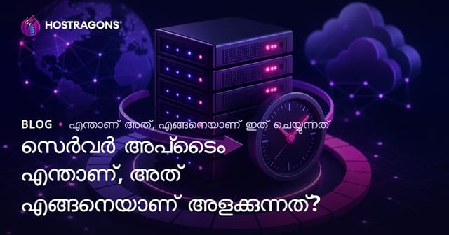 Server Uptime എന്താണ്? എങ്ങനെ അളക്കാം? (Malayalam Hosting SEO Title)