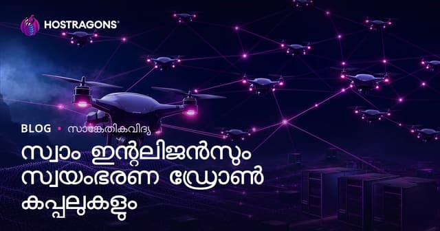 സ്വാം ഇന്റലിജൻസും സ്വയംഭരണ ഡ്രോൺ കപ്പലുകളും