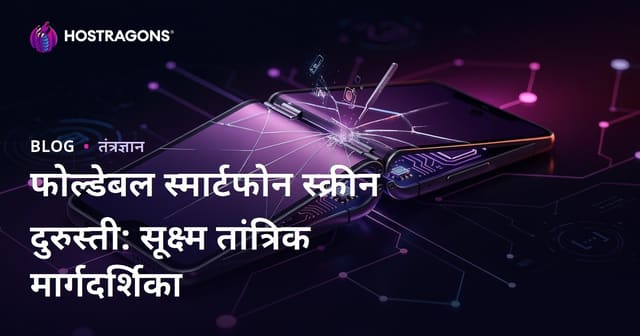 फोल्डेबल स्मार्टफोन स्क्रीन दुरुस्ती: सूक्ष्म तांत्रिक मार्गदर्शिका