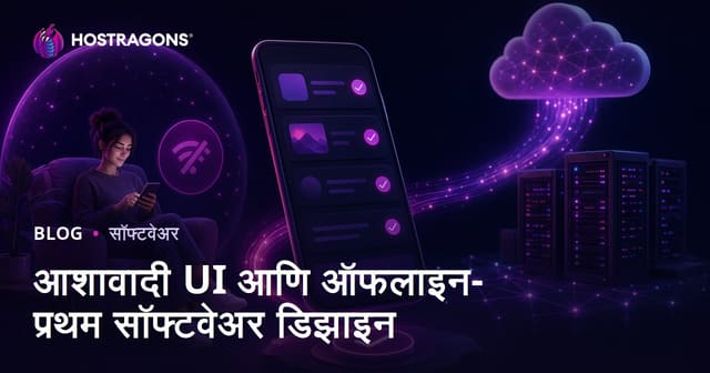 आशावादी UI आणि ऑफलाइन-प्रथम सॉफ्टवेअर डिझाइन