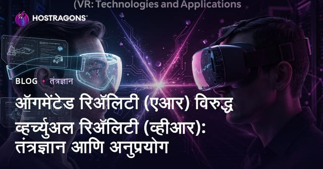 ऑगमेंटेड रिअ‍ॅलिटी (एआर) विरुद्ध व्हर्च्युअल रिअ‍ॅलिटी (व्हीआर): तंत्रज्ञान आणि अनुप्रयोग