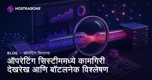 ऑपरेटींग सिस्टममध्ये कार्यक्षमता निरीक्षण आणि बॉटलनेक विश्लेषणाचे मार्गदर्शन