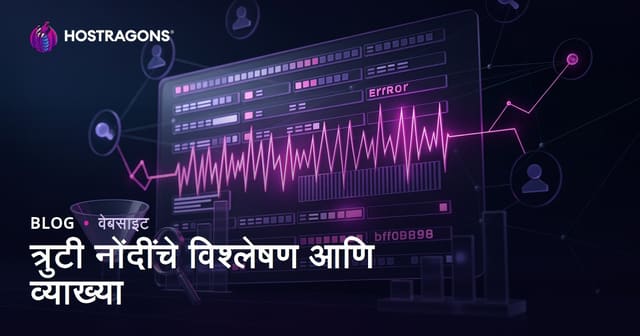 त्रुटी नोंदींचे विश्लेषण आणि व्याख्या
