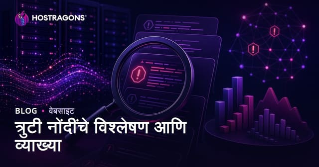 त्रुटी नोंदींचे विश्लेषण आणि व्याख्या