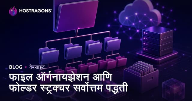 फाइल ऑर्गनायझेशन आणि फोल्डर स्ट्रक्चर सर्वोत्तम पद्धती