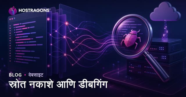 स्रोत नकाशे आणि डीबगिंग