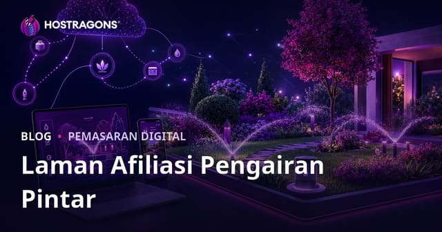 Panduan Lengkap Laman Affiliate Sistem Penyiraman Pintar dan Automasi Taman