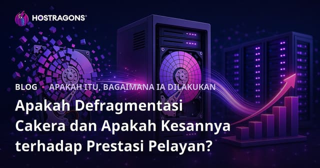 Apakah Defragmentasi Cakera dan Apakah Kesannya terhadap Prestasi Pelayan?