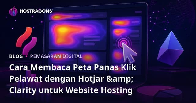 Cara Membaca Peta Panas Klik Pelawat dengan Hotjar & Clarity untuk Website Hosting