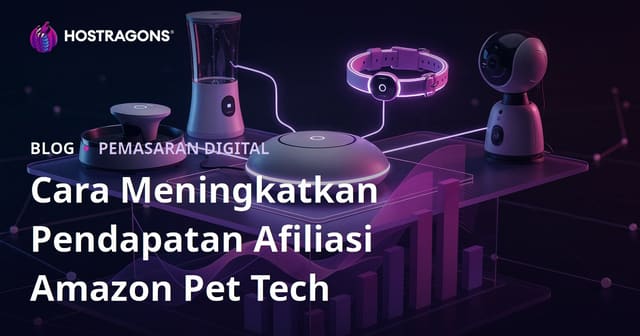 Cara Tingkatkan Pendapatan Amazon Affiliate untuk Produk Rumah Pintar Haiwan Peliharaan (Teknologi Pet Pintar)
