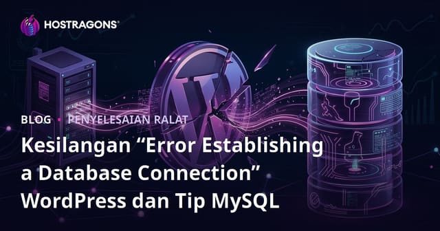 Kesilangan “Error Establishing a Database Connection” WordPress dan Tip MySQL
