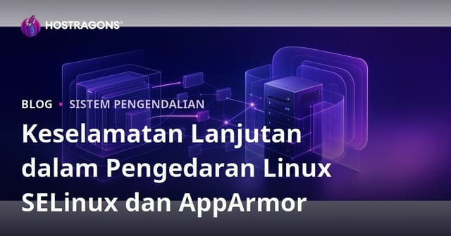 Keselamatan Lanjutan di Dalam Pengedaran Linux: SELinux dan AppArmor