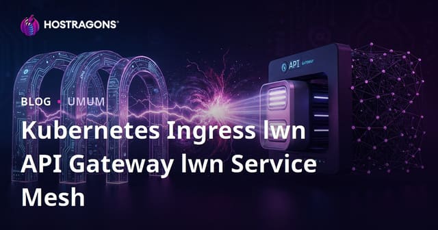 Kubernetes Ingress lwn API Gateway lwn Service Mesh