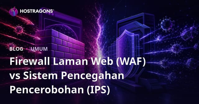 Firewall Laman Web (WAF) vs Sistem Pencegahan Pencerobohan (IPS)