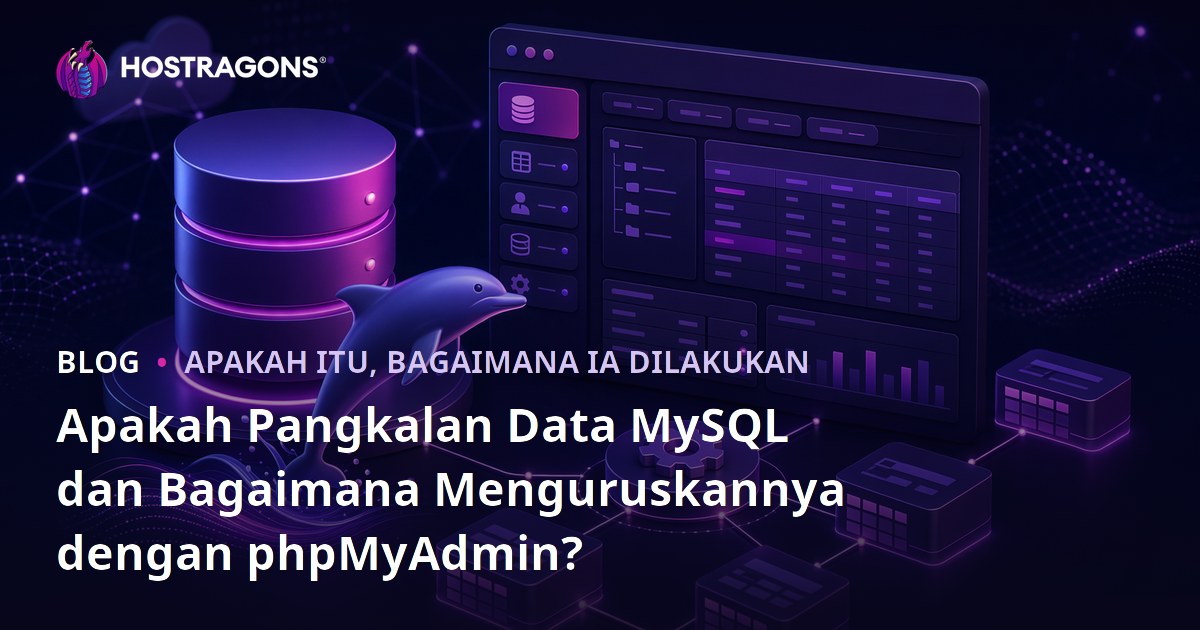 Apa itu Pangkalan Data MySQL dan Bagaimana Mengurusnya dengan phpMyAdmin?