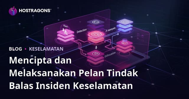 Membuat dan Melaksanakan Rancangan Tindak Balas Insiden Keselamatan