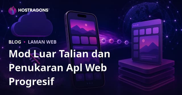 Mod Luar Talian dan Penukaran Apl Web Progresif