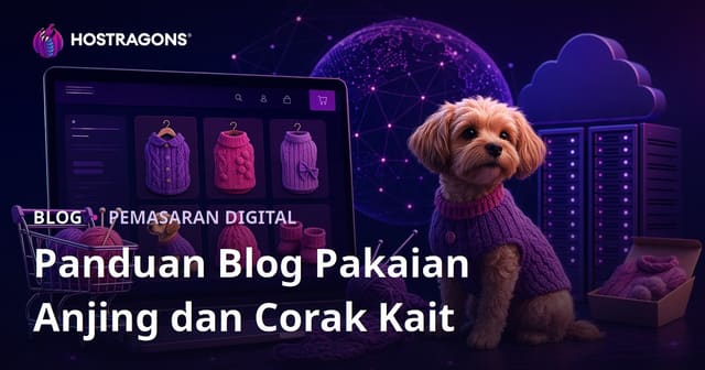 Panduan Blog E-Dagang Pakaian Anjing Buatan Tangan & Corak Rajutan: Cara Jana Pendapatan
