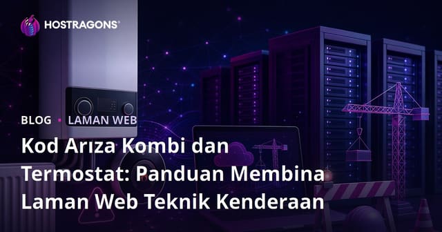 Kod Arıza Kombi dan Termostat: Panduan Membina Laman Web Teknik Kenderaan