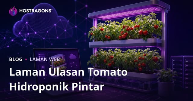 Panduan untuk Mendirikan Laman Ulasan Hanya Mengenai Penanaman Tomato Hidroponik Pintar di Rumah