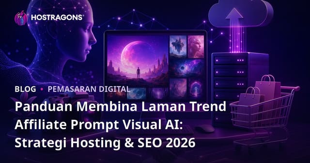 Panduan Membina Laman Trend Affiliate Prompt Visual AI: Strategi Hosting & SEO 2026