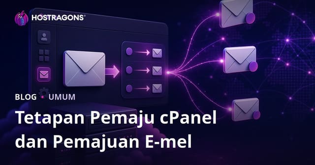 Tetapan Pemaju cPanel dan Pemajuan E-mel
